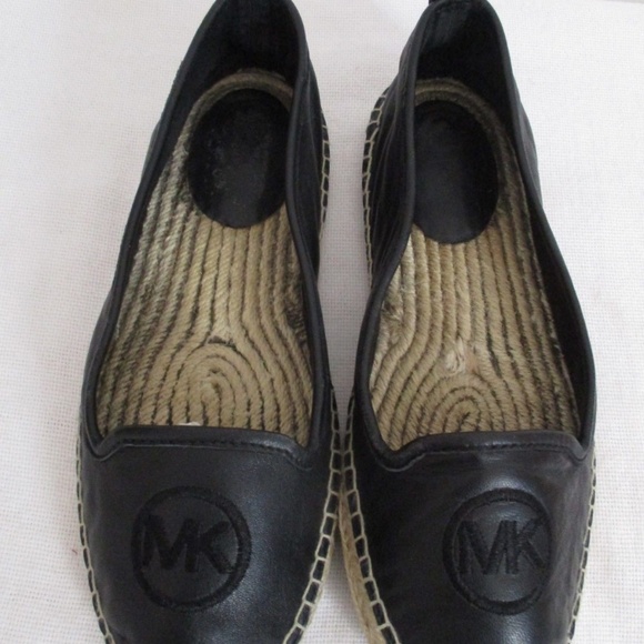 michael kors leather espadrilles